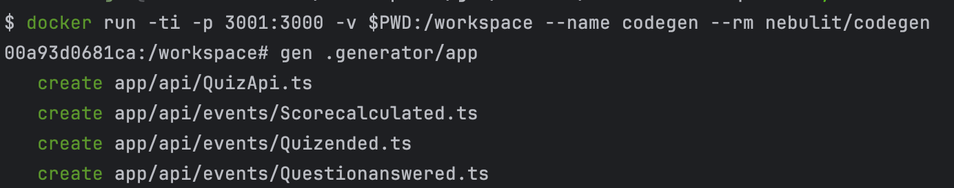 Run Generator